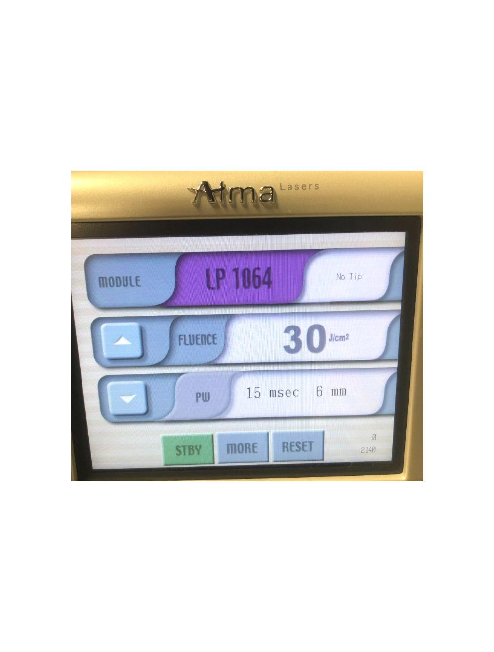 Alma Harmony XL LP Nd:YAG 1064nm Skin Rejuvenation Laser Handpiece LOW SHOTS image 7