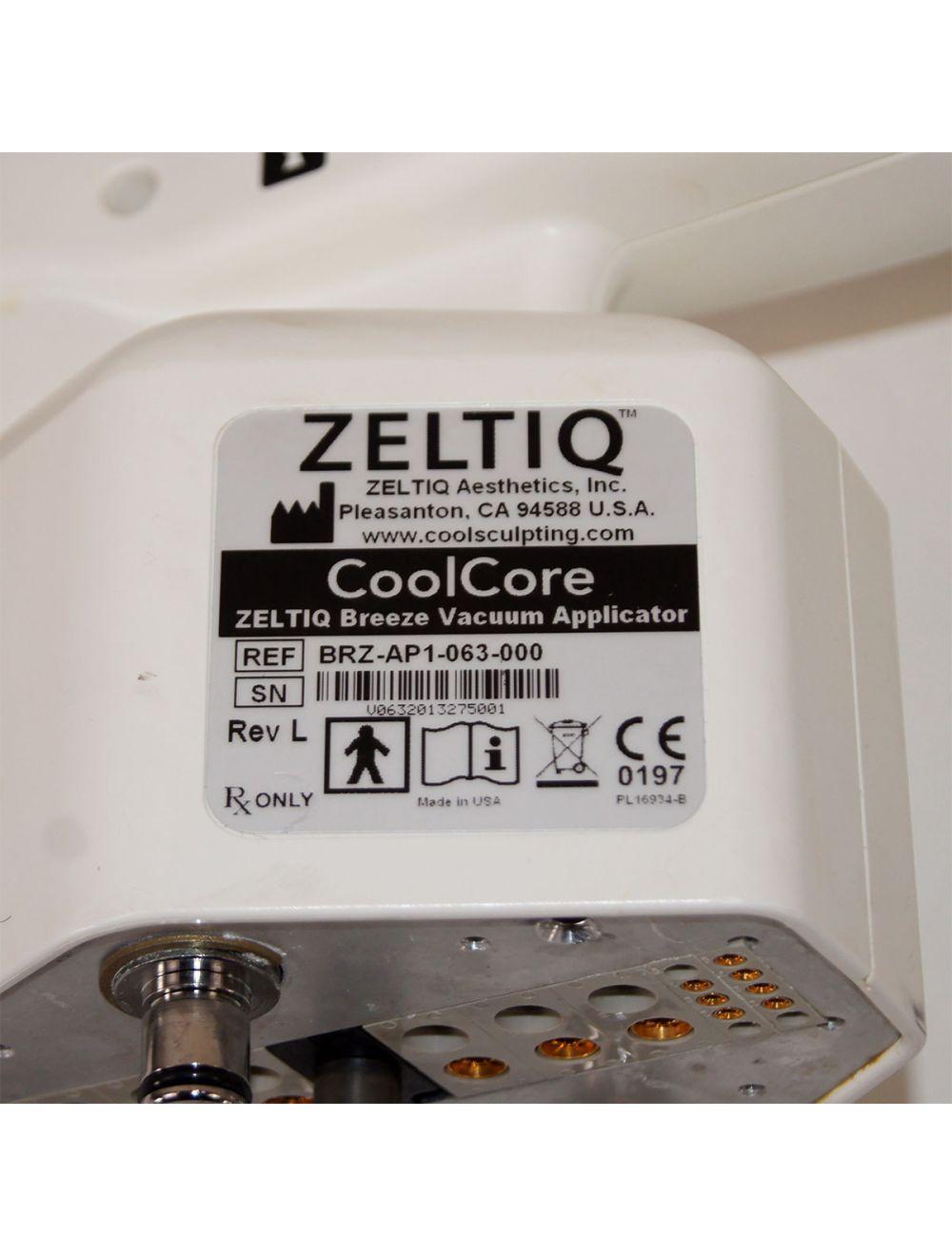 2013 Zeltiq CoolSculpting CoolCore Breeze Vac Applicator BRZ-AP1-063-000 (EM) image 2
