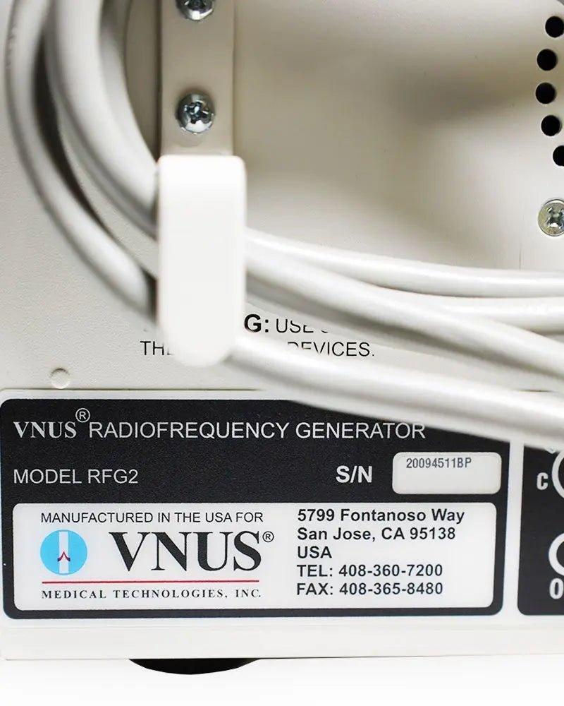 VNUS Medtronic RFG2 Covidien Vessel Tissue Coagulation Radio Frequency Generator Sol International Medical